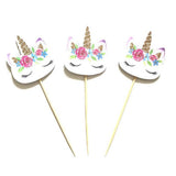 Max Birthday Wedding Cake Topper Insert Decoration Festival Supply Flower
