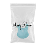 Max Waterproof Baby Bibs Silicone Comfortable Soft Toddlers Feeding Bibs Blue