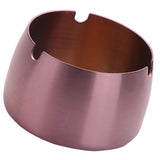 Max Windproof Ashtray Stainless Steel Cigar Ash Tray for Home Office Rose Gold S