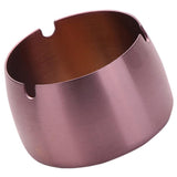 Max Windproof Ashtray Stainless Steel Cigar Ash Tray for Home Office Rose Gold S