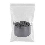 Max Windproof Ashtray Stainless Steel Cigar Ash Tray for Home Office Black S