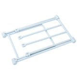 Max Foldable Wall Hanging Cupboard Cutting Board Holder Storage Rack Blue