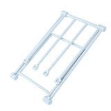 Max Foldable Wall Hanging Cupboard Cutting Board Holder Storage Rack Blue