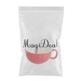Max Ceramic Cup Coffee Cup Mug Tea Milk Cup for Office Home Capacity Red