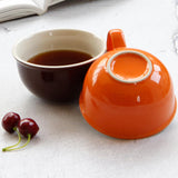 Max Ceramic Cup Coffee Cup Mug Tea Milk Cup for Office Home Capacity Red