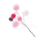 Max Cake Decoration Plug-in Card, Butterfly Knot Birthday Party Pink