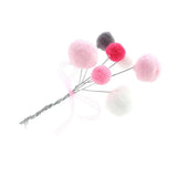 Max Cake Decoration Plug-in Card, Butterfly Knot Birthday Party Pink
