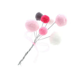 Max Cake Decoration Plug-in Card, Butterfly Knot Birthday Party Pink