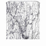 Max Mosaic Waterproof Bathroom Curtain with Hook Bath Curtain Marble