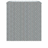 Max Mosaic Waterproof Bathroom Curtain with Hook Bath Curtain Grey