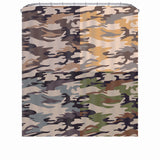 Max Mosaic Waterproof Bathroom Curtain with Hook Bath Curtain Camouflage