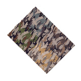 Max Mosaic Waterproof Bathroom Curtain with Hook Bath Curtain Camouflage