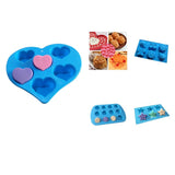 Max Cupcake Baking Pans Cake Molds Pans Mold Candy  Rose Heart