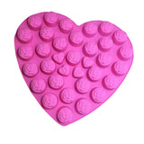 Max Cupcake Baking Pans Cake Molds Pans Mold Candy  Rose Heart