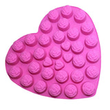 Max Cupcake Baking Pans Cake Molds Pans Mold Candy  Rose Heart