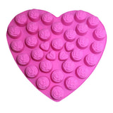 Max Cupcake Baking Pans Cake Molds Pans Mold Candy  Rose Heart