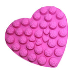 Max Cupcake Baking Pans Cake Molds Pans Mold Candy  Rose Heart