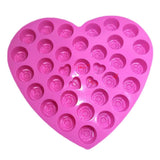 Max Cupcake Baking Pans Cake Molds Pans Mold Candy  Rose Heart