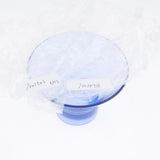 Max Decorative Reusable Acrylic Cocktail Cup for Ice Cream Dessert Wine Blue