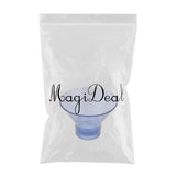 Max Decorative Reusable Acrylic Cocktail Cup for Ice Cream Dessert Wine Blue