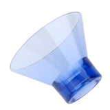 Max Decorative Reusable Acrylic Cocktail Cup for Ice Cream Dessert Wine Blue