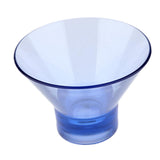 Max Decorative Reusable Acrylic Cocktail Cup for Ice Cream Dessert Wine Blue