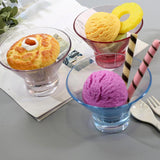 Max Decorative Reusable Acrylic Cocktail Cup for Ice Cream Dessert Wine Green