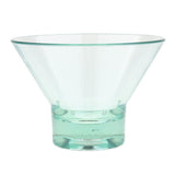 Max Decorative Reusable Acrylic Cocktail Cup for Ice Cream Dessert Wine Green