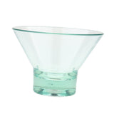 Max Decorative Reusable Acrylic Cocktail Cup for Ice Cream Dessert Wine Green