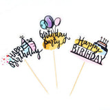 Max Happy Birthday Party Decoration,Cupcake Topper,Decoration  Ball
