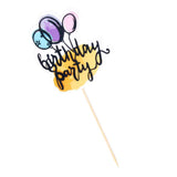 Max Happy Birthday Party Decoration,Cupcake Topper,Decoration  Ball