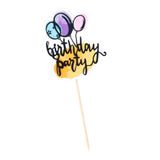 Max Happy Birthday Party Decoration,Cupcake Topper,Decoration  Ball