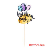 Max Happy Birthday Party Decoration,Cupcake Topper,Decoration  Ball