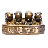 Max Resin Color Change Tea Pet Pig Figurine Statue Chinese Tea Ceremony E