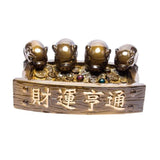 Max Resin Color Change Tea Pet Pig Figurine Statue Chinese Tea Ceremony E