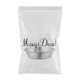 Max Stainless Steel Seasoning Dish Sauce Vinegar Dipping Bowl 73X65X45X25mm