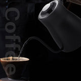 Max Stainless Steel Drip Pot Drip Kettle Maker 850ML with Thermometer