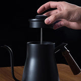 Max Stainless Steel Drip Pot Drip Kettle Maker 850ML with Thermometer