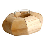 Maxbell Wooden Home Candle Holder Antique Wood Tea Light Display Candleholder A - Aladdin Shoppers