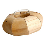 Maxbell Wooden Home Candle Holder Antique Wood Tea Light Display Candleholder A - Aladdin Shoppers