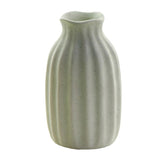 Max Macaron Ceramic Color Matte Mini Small Vase Home Jewelry Ornaments Green