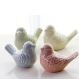 Max European Pastoral Ceramic Ornaments Color Bird Magpie Crafts Home Accessory Green