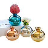 Max Ceramic Mini Vase Ornament Statue Figurine Photo Props Home Decor Silver