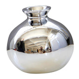 Max Ceramic Mini Vase Ornament Statue Figurine Photo Props Home Decor Silver