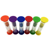 Maxbell 6pcs Kitchen Cooking Baking Sand Timer Set Reading Hourglass  1 Minute