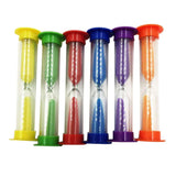 Maxbell 6pcs Kitchen Cooking Baking Sand Timer Set Reading Hourglass  3 Minutes