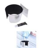 Max Hair Dryer Holder No Punching Wall Mount Adhesive Storage Organizer