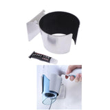 Max Hair Dryer Holder No Punching Wall Mount Adhesive Storage Organizer