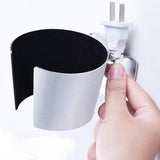 Max Hair Dryer Holder No Punching Wall Mount Adhesive Storage Organizer