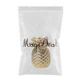 Maxbell Ceramic Golden Pineapple Figurine Ornament Artificial Fruit Showpiece L - Aladdin Shoppers
